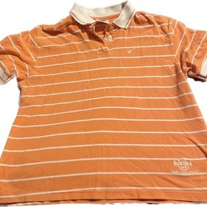 Orange Hard Rock Cafe Polo Shirt